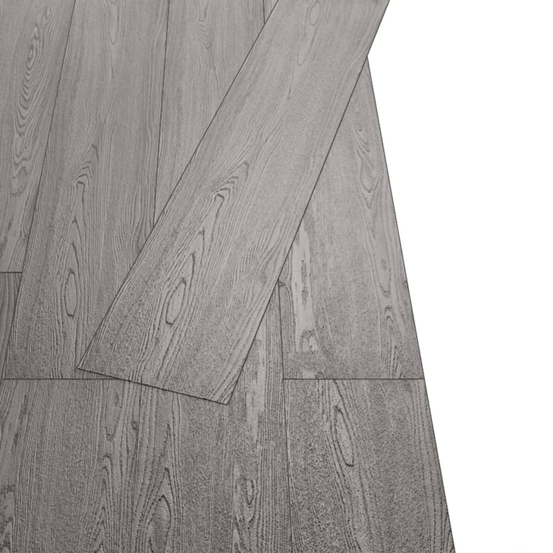 Self-adhesive PVC Flooring Planks 2.51 m 2 mm Dark Grey