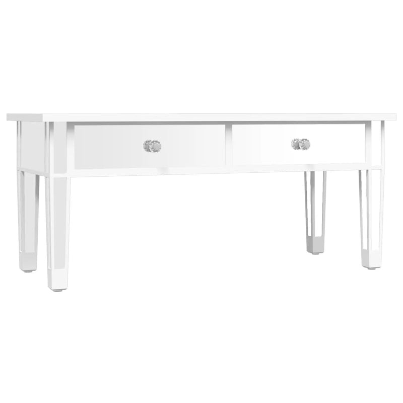 Mirrored Coffee Table 106x45x45 cm Engineered Wood and Glass