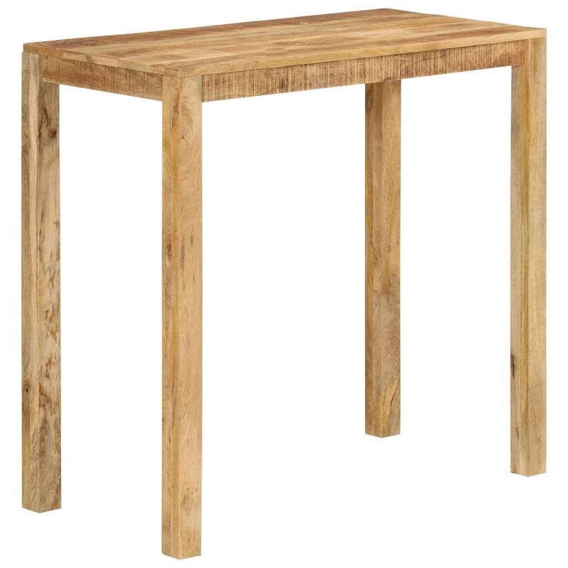 Bar Table 112x55x108 cm Solid Wood Mango