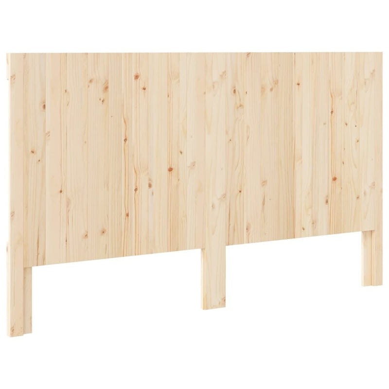 Headboard 180x104 cm Solid Wood Pine