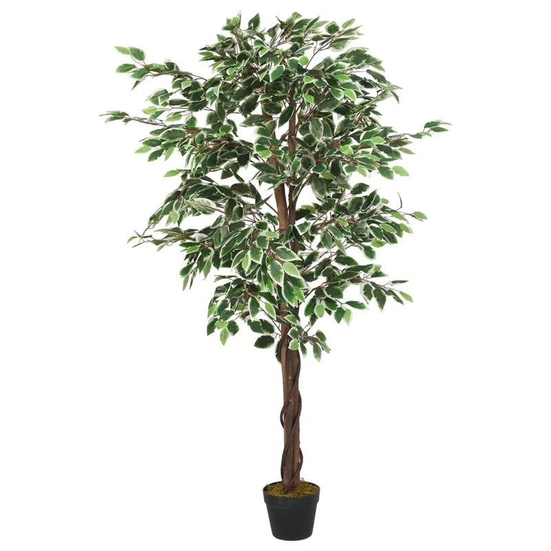 Artificial Ficus Tree 1260 Leaves 200 cm Green