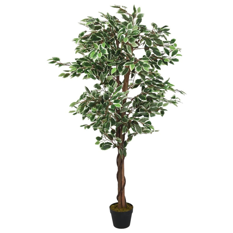 Artificial Ficus Tree 1260 Leaves 200 cm Green