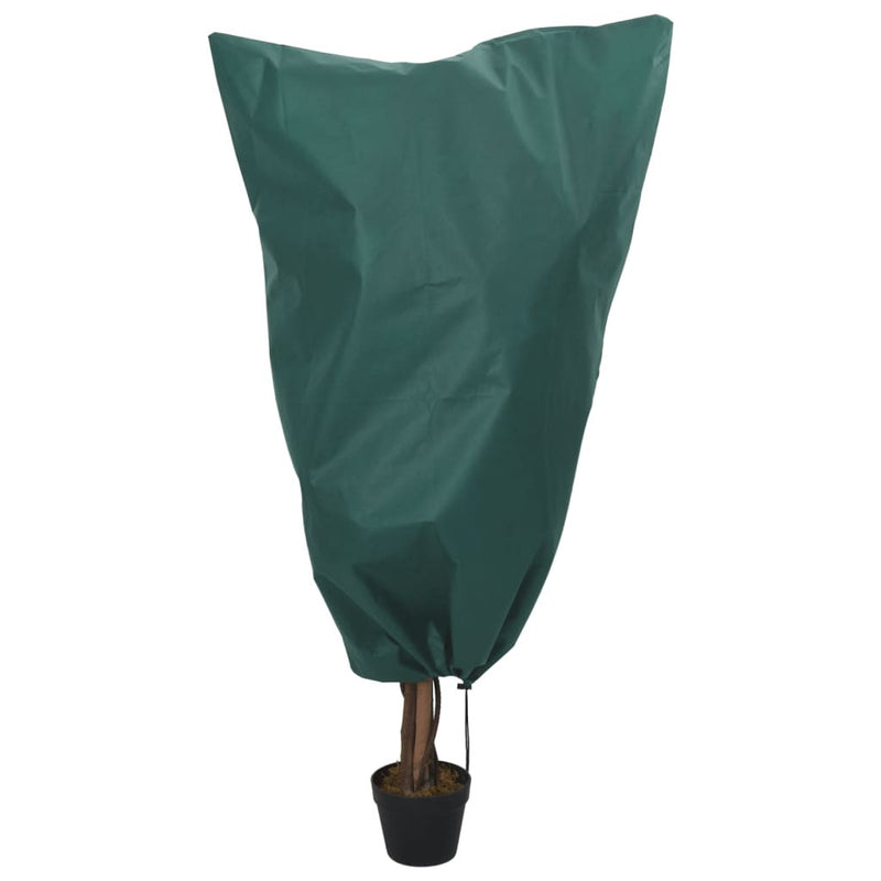 Plant Fleece Covers with Drawstring 4 pcs 70 g/m 0.8x1.2 m