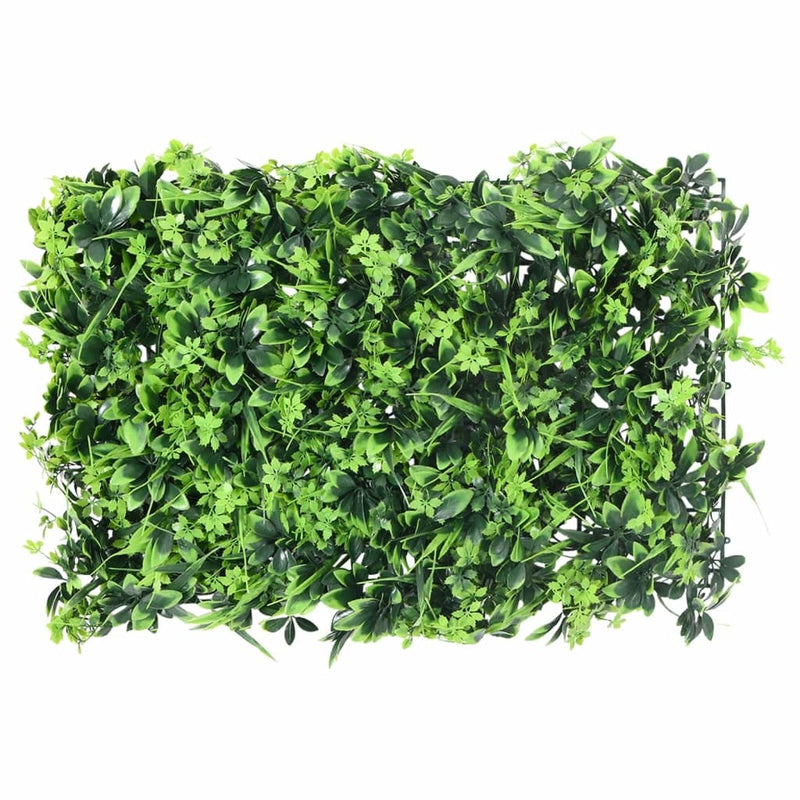 ? Artificial Leaf Fence?24 pcs Green 40x60 cm