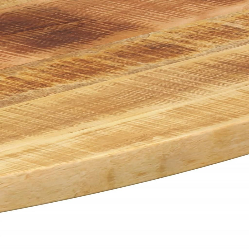 Table Top 100x40x2.5 cm Oval Solid Wood Mango