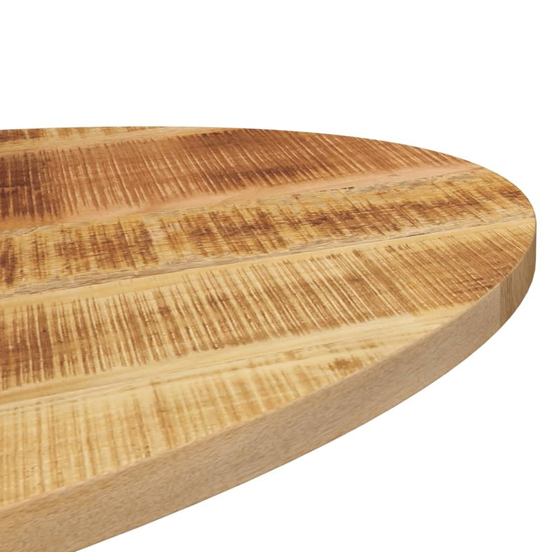 Table Top 100x40x2.5 cm Oval Solid Wood Mango