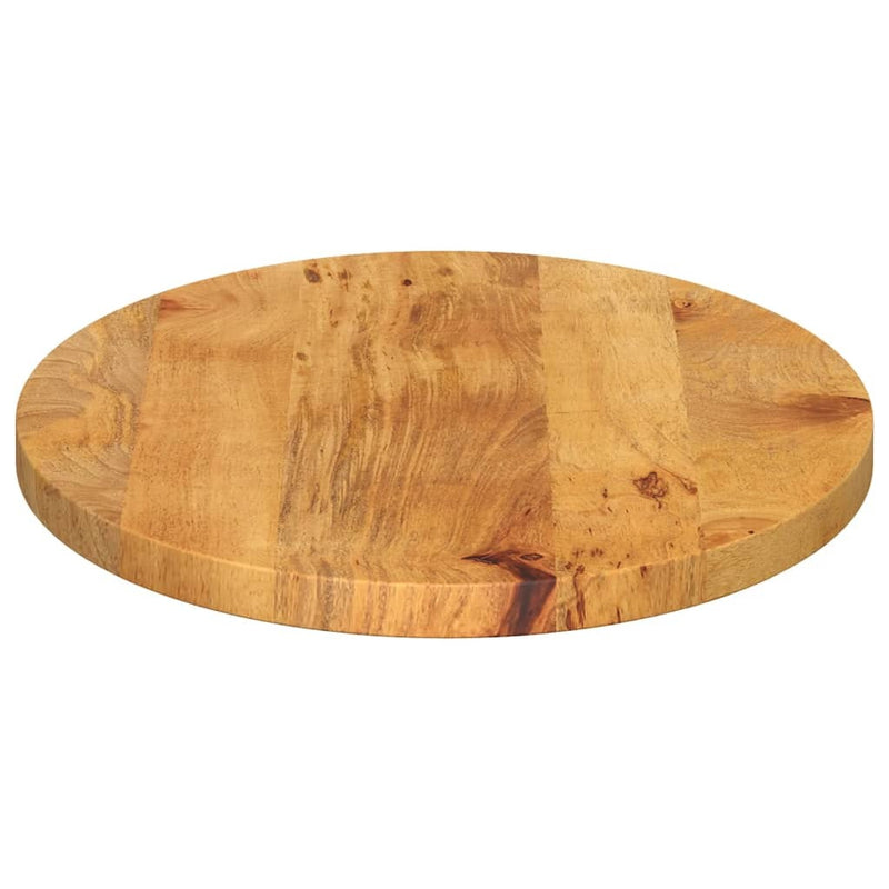 Table Top 110x40x3.8 cm Oval Solid Wood Mango