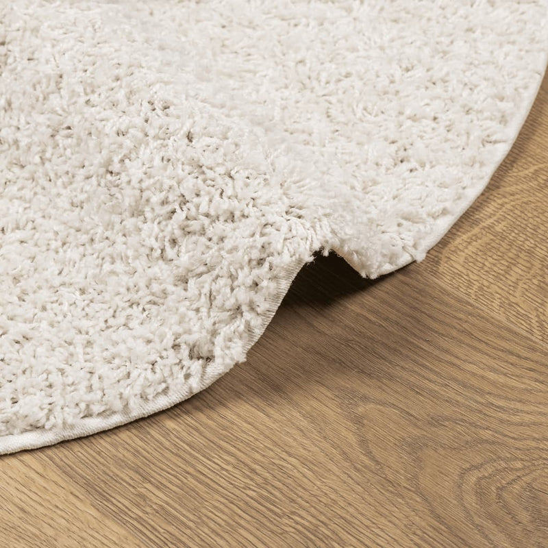 Shaggy Rug PAMPLONA High Pile Modern Cream  160 cm