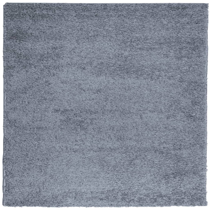 Shaggy Rug PAMPLONA High Pile Modern Blue 200x200 cm