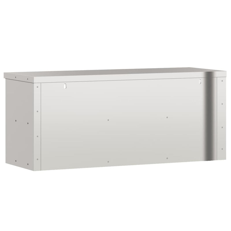 Kitchen Wall Cabinet with Shelf Stainless Steel