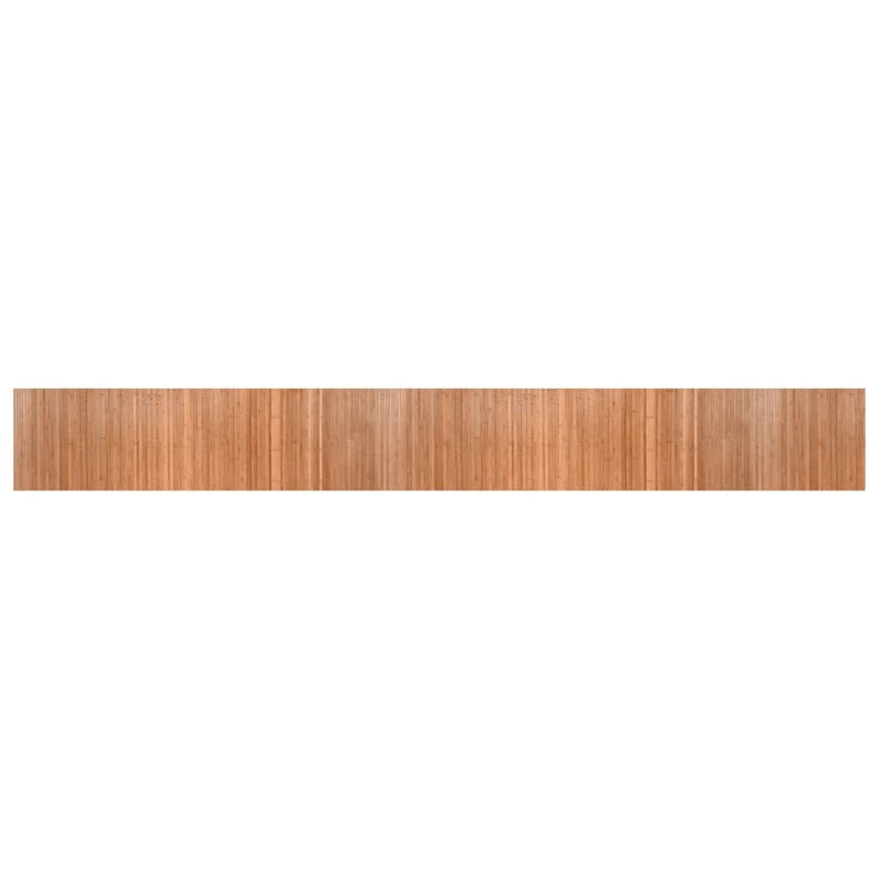 Rug Rectangular Nature 60x500 cm Bamboo