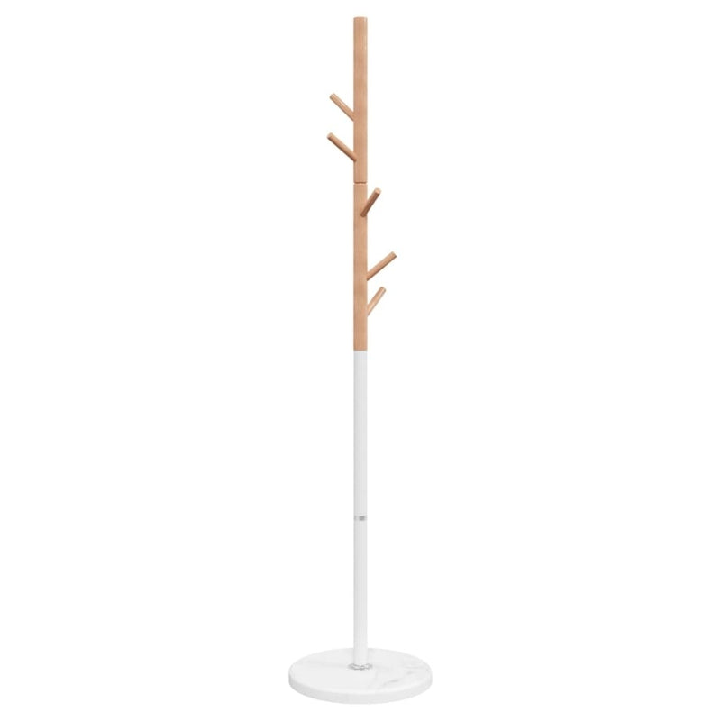 Coat Stand White 172 cm Powder-coated Iron