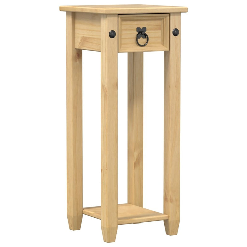 Plant Stand Corona 30x30x73 cm Solid Wood Pine