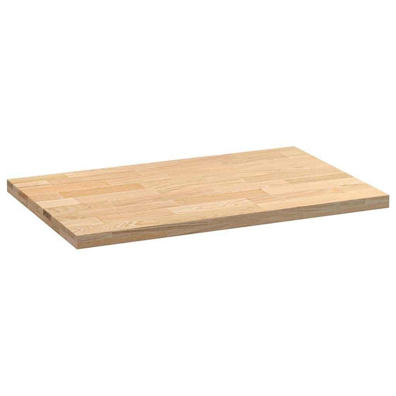 Kitchen Worktop 100x63.5x4 cm Solid Wood Oak Rectangular