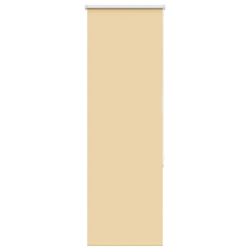 Roller Blind Blackout Beige 55x130 cm Fabric Width 50.7 cm Polyester