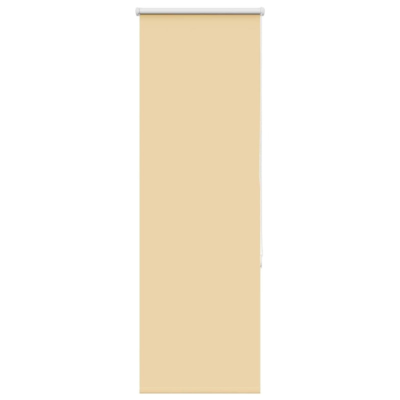 Roller Blind Blackout Beige 50x150 cm Fabric Width 45.7 cm Polyester