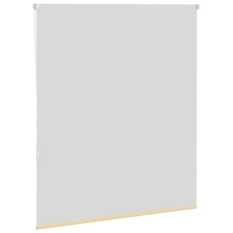 Roller Blind Blackout Beige 135x150 cm Fabric Width 131.6 cm Polyester