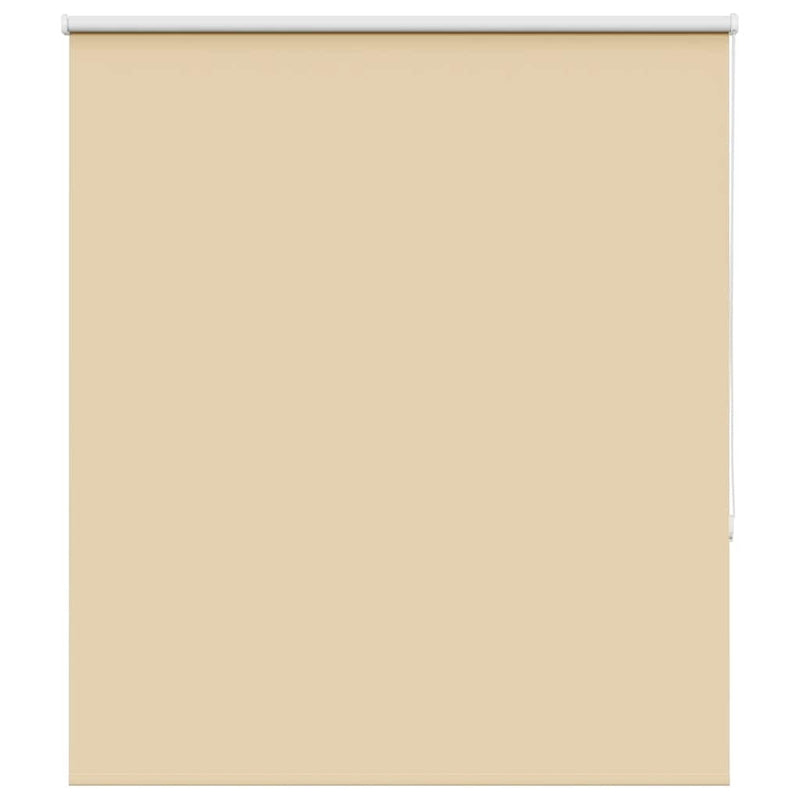 Roller Blind Blackout Beige 135x150 cm Fabric Width 131.6 cm Polyester