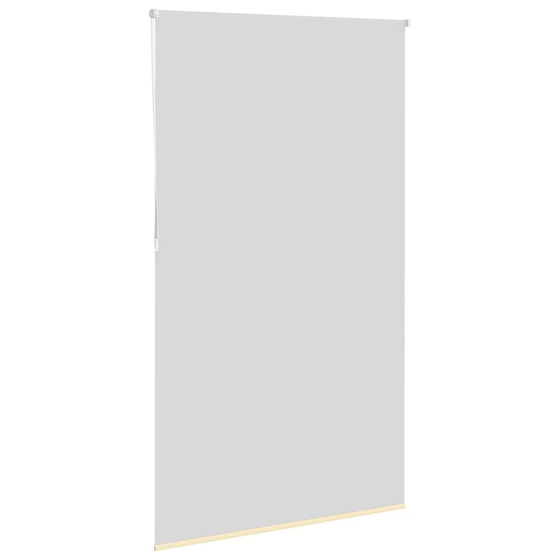 Roller Blind Blackout Beige 125x210 cm Fabric Width 121.6 cm Polyester