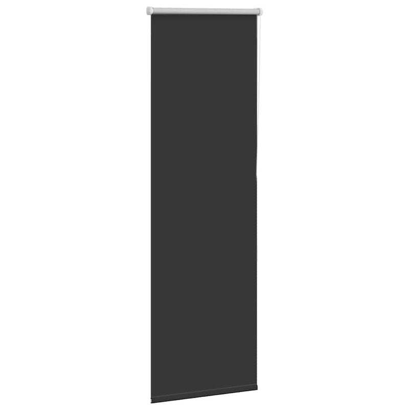 Roller Blind Blackout Black 45x150 cm Fabric Width 40.7 cm Polyester