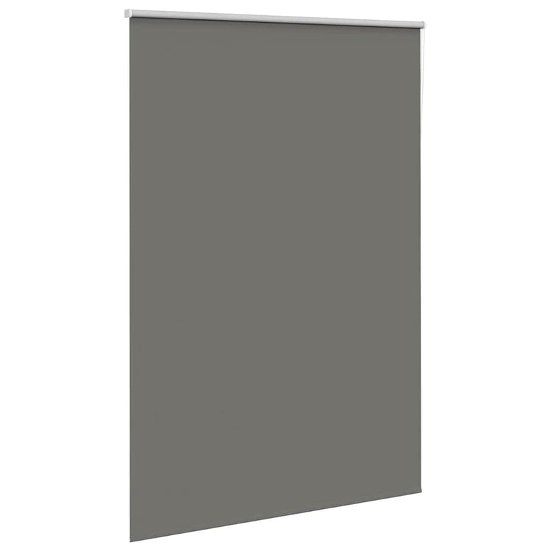 Roller Blind Blackout Grey 155x210 cm Fabric Width 151.6 cm Polyester