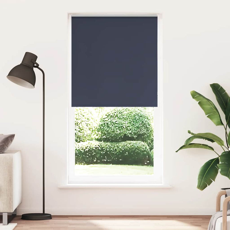 Roller Blind Blackout Marine 95x210 cm Fabric Width 90.7 cm Polyester