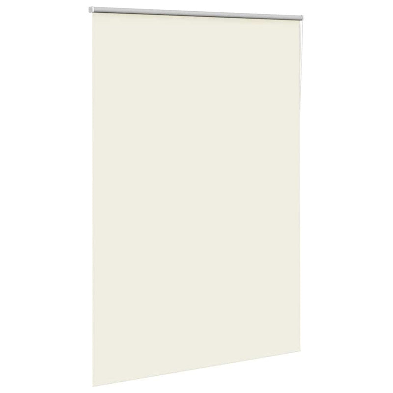 Roller Blind Blackout Off White 145x210 cm Fabric Width 141.6 cm Polyester