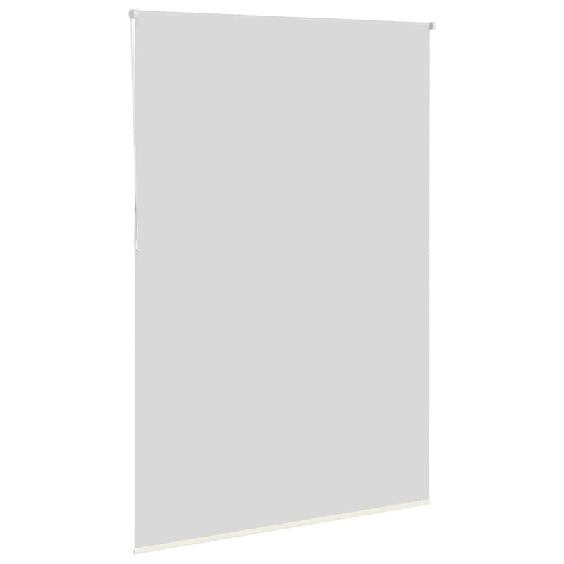 Roller Blind Blackout Off White 150x230 cm Fabric Width 146.6 cm Polyester