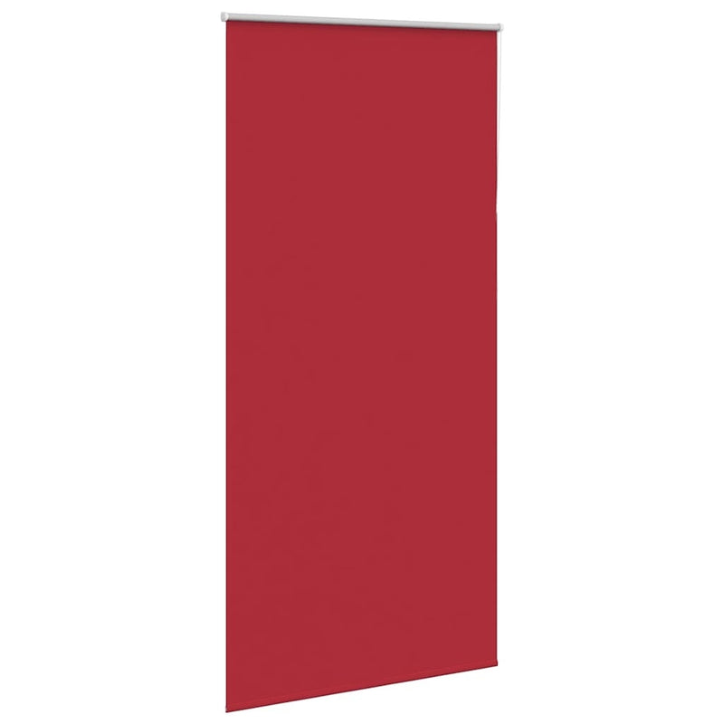 Roller Blind Blackout Red 90x210 cm Fabric Width 85.7 cm Polyester