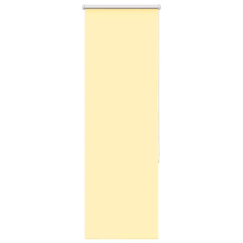 Roller Blind Blackout Yellow 60x175 cm Fabric Width 55.7 cm Polyester