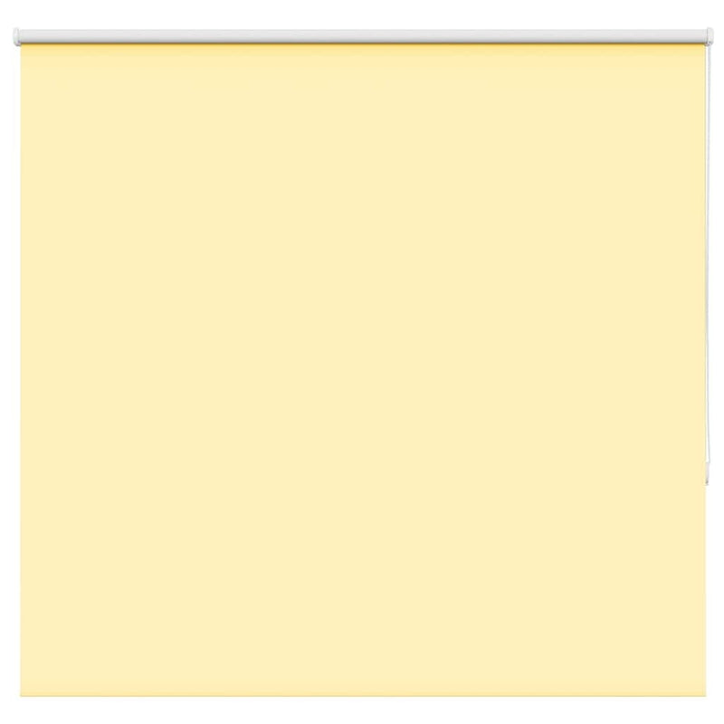 Roller Blind Blackout Yellow 155x175 cm Fabric Width 151.6 cm Polyester