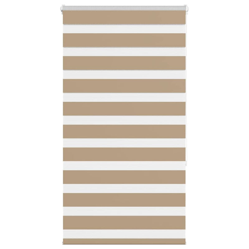 Zebra Blind Sand Brown 75x150 cm Fabric Width 70.9 cm Polyester