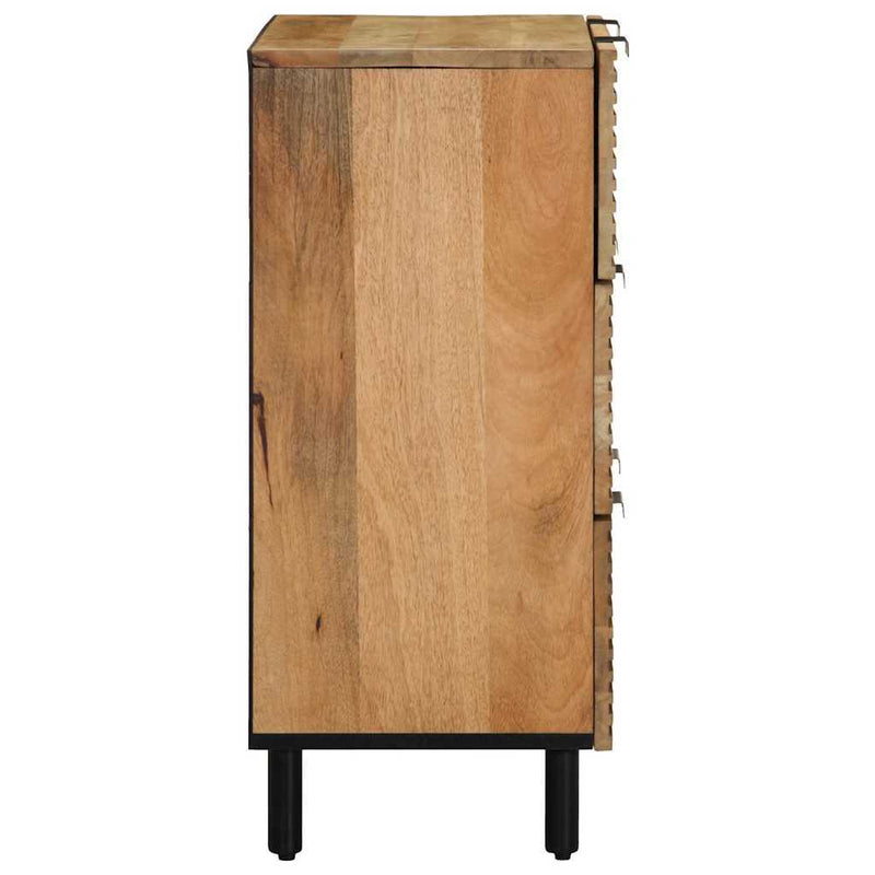 Sideboard Brown 60x33x75 cm Solid Wood Mango