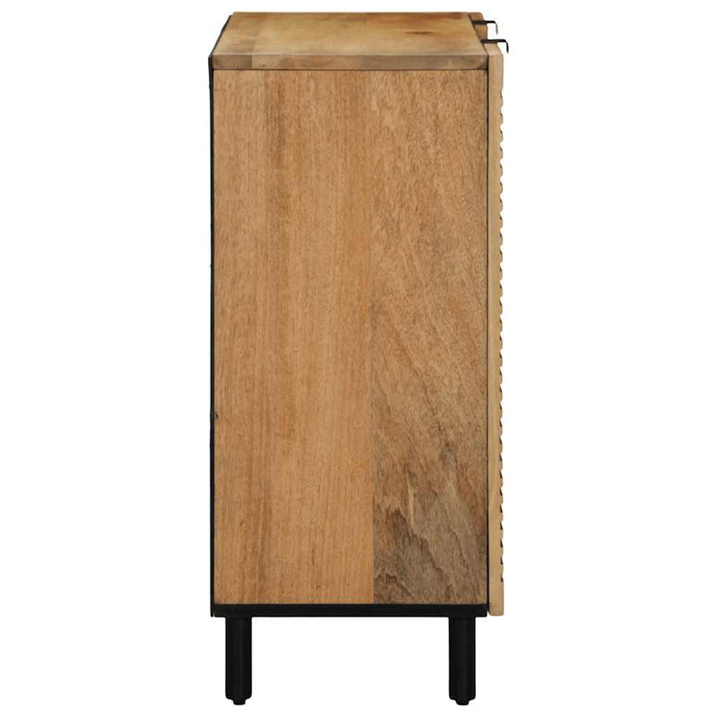 Sideboard Brown 90x33x75 cm Solid Wood Mango