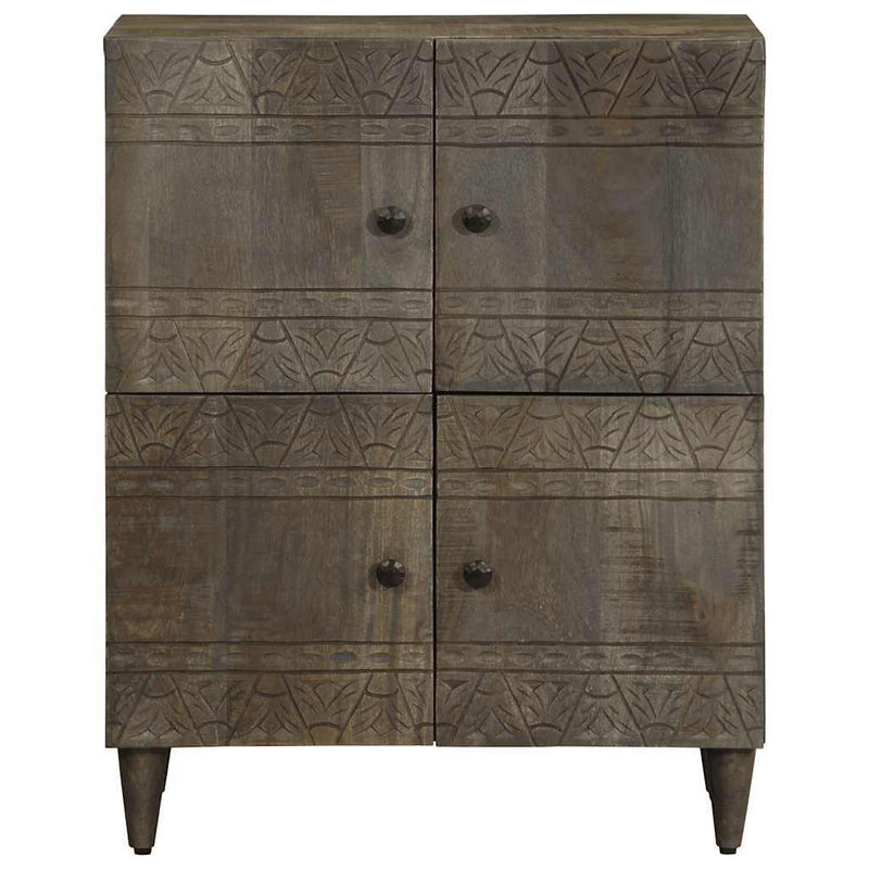 Sideboard 60x33x75 cm Solid Wood Mango