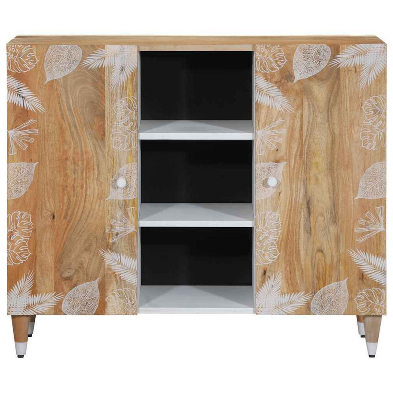 Sideboard 90x33.5x75 cm Solid Wood Mango