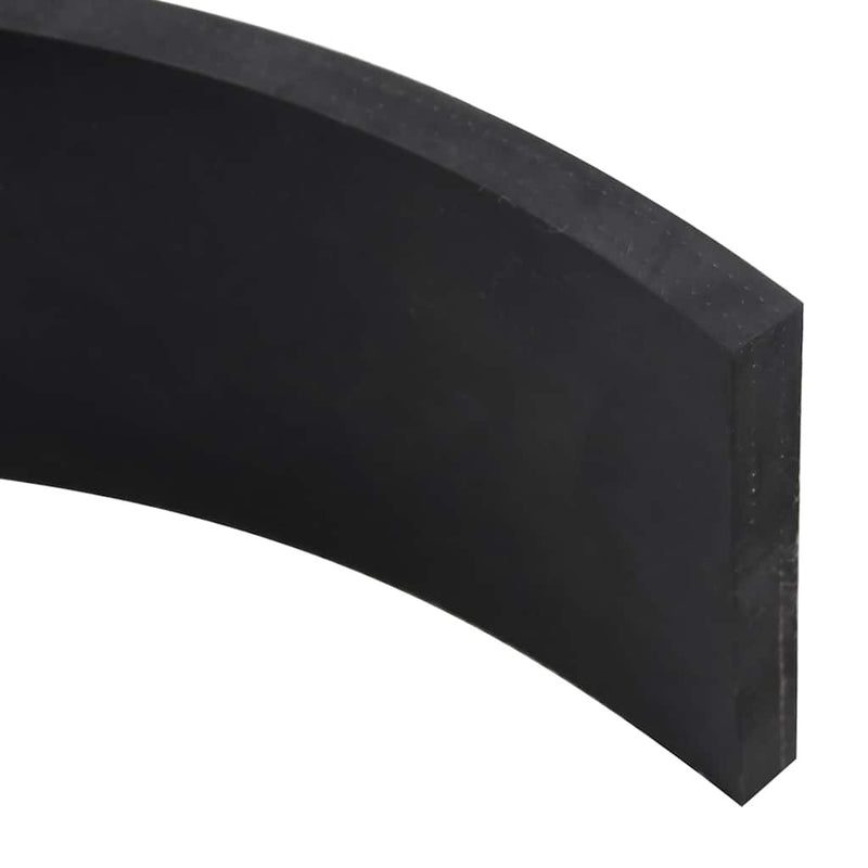 Rubber Edge for Snow Plow Black 120x10x1 cm