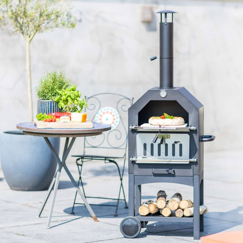 RedFire Outdoor Pizza Oven Lorenzo Black LOR17