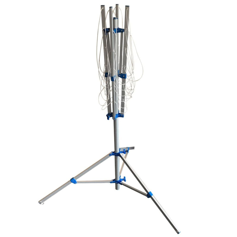 ProPlus Rotary Airer with Foot Grey Metal