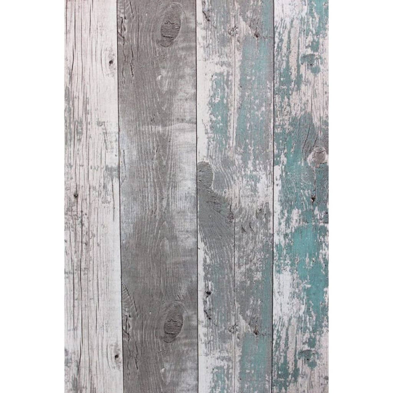 Noordwand Topchic Wallpaper Wooden Planks Dark Grey and Blue