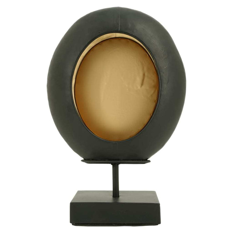 Lesli Living Oval Candle Holder Egg on Stand 21x9x32.5 cm