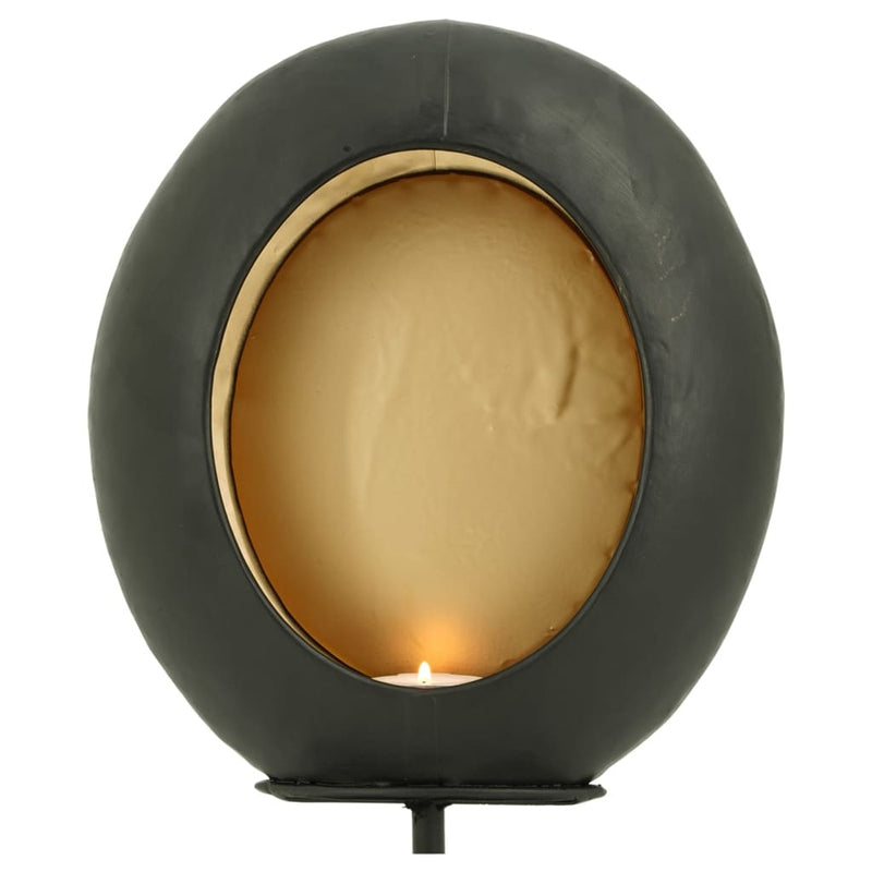 Lesli Living Oval Candle Holder Egg on Stand 21x9x32.5 cm