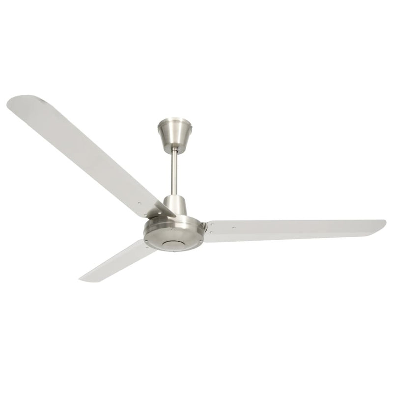 vidaXL Ceiling Fan 142 cm Silver