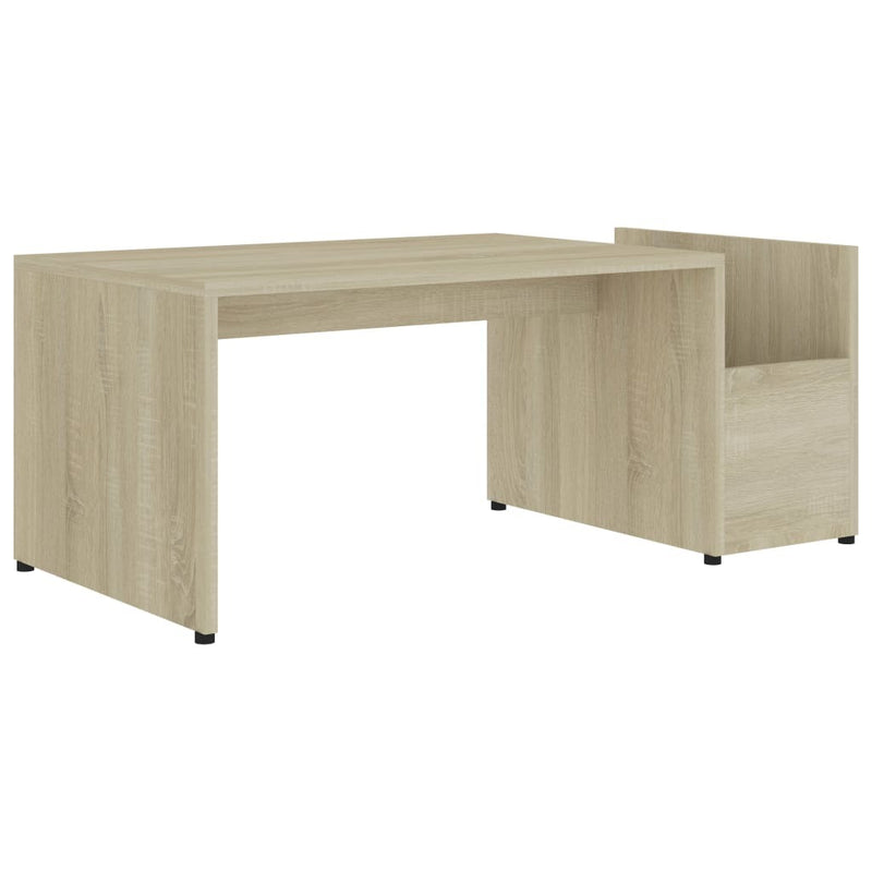 Coffee Table Sonoma Oak 90x45x35 cm Engineered Wood