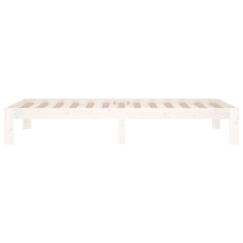 Bed Frame without Mattress White 90x190cm Single