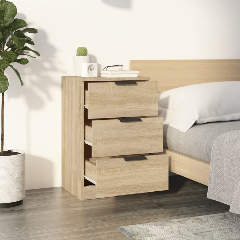 Bedside Cabinet Sonoma Oak 40x36x65 cm