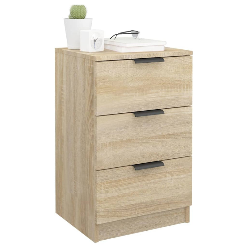 Bedside Cabinet Sonoma Oak 40x36x65 cm