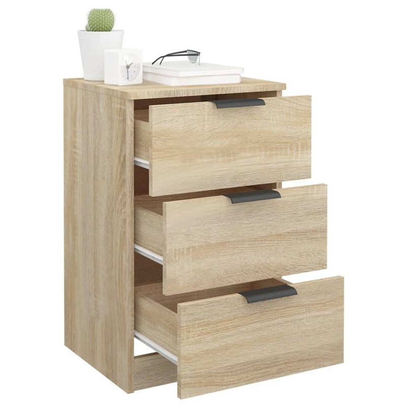 Bedside Cabinet Sonoma Oak 40x36x65 cm