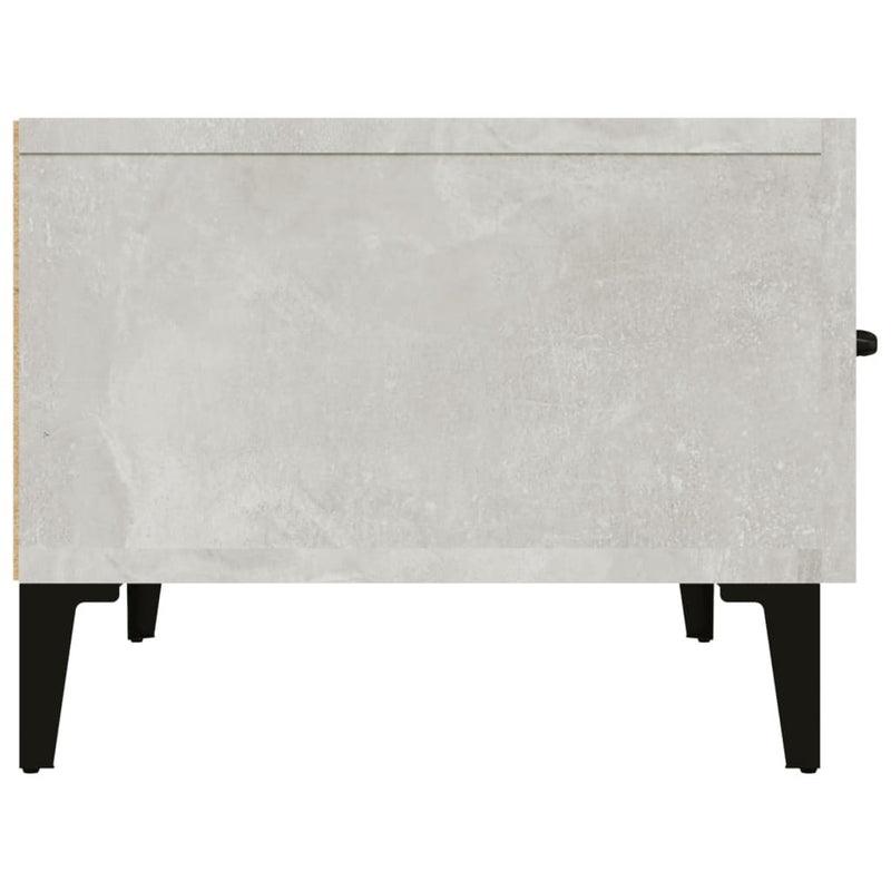 TV Cabinet Concrete Grey 150x34,5x30 cm Engineered Wood