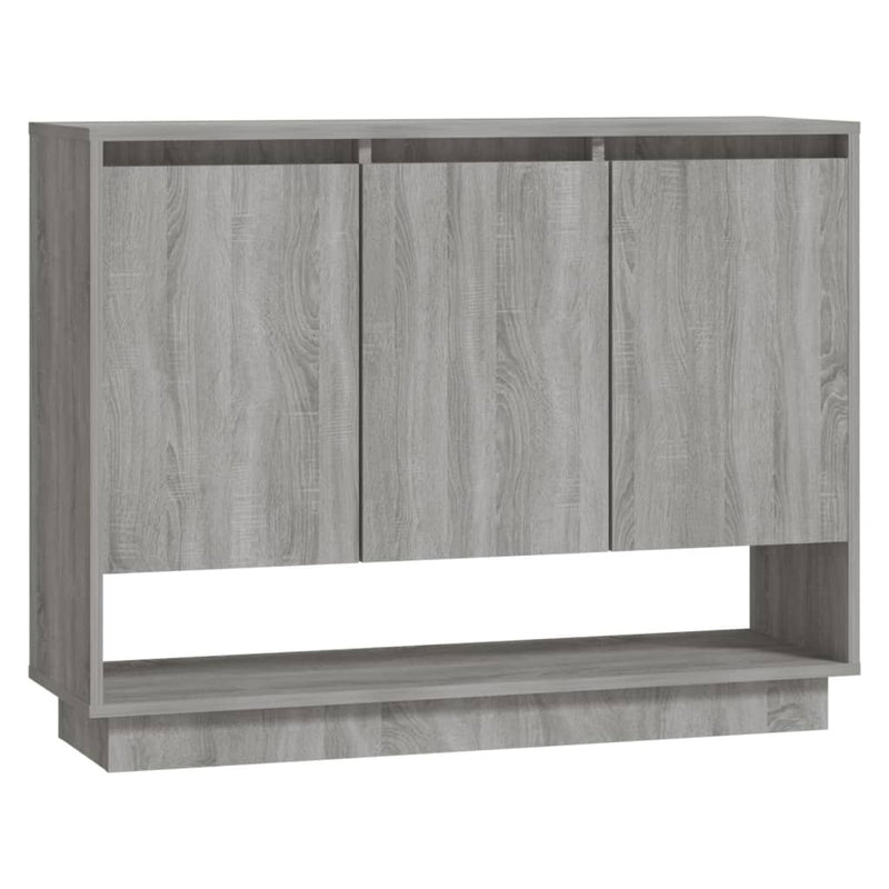 Sideboard Grey Sonoma 97x31x75 cm Engineered Wood